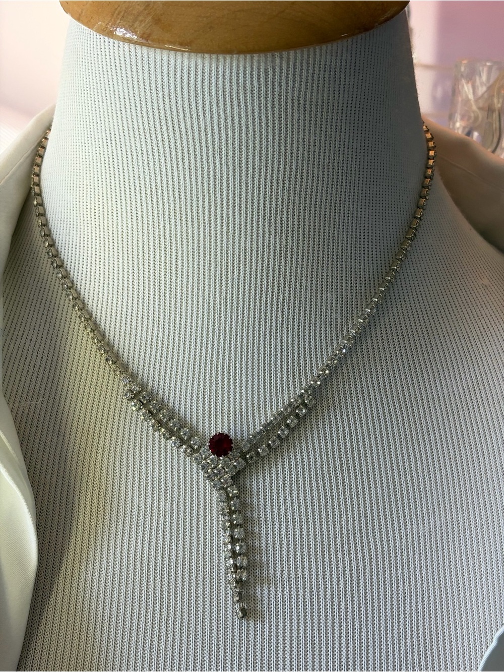 Vintage Rhinestone Necklace